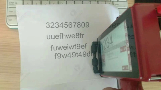 如何導?外部數據?F6手持式噴碼機？