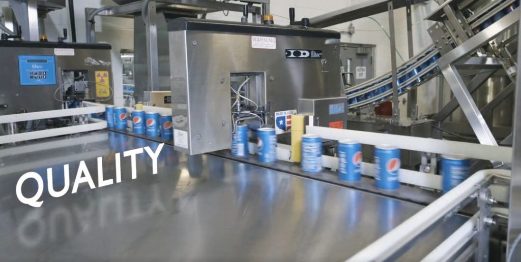 百事可樂噴碼機現場